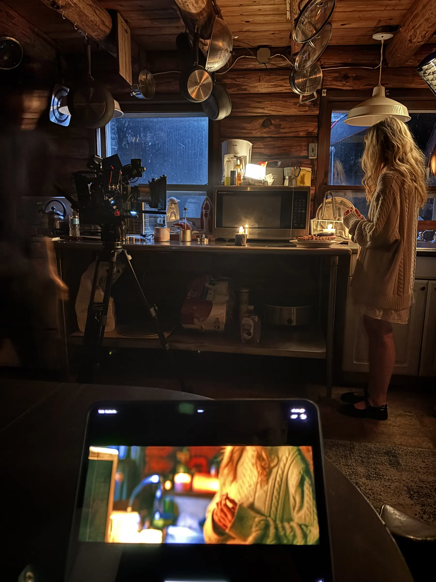 Monitor on set